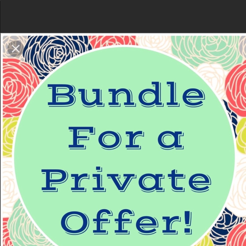 ‼️‼️Bundle for Private Offer‼️‼️